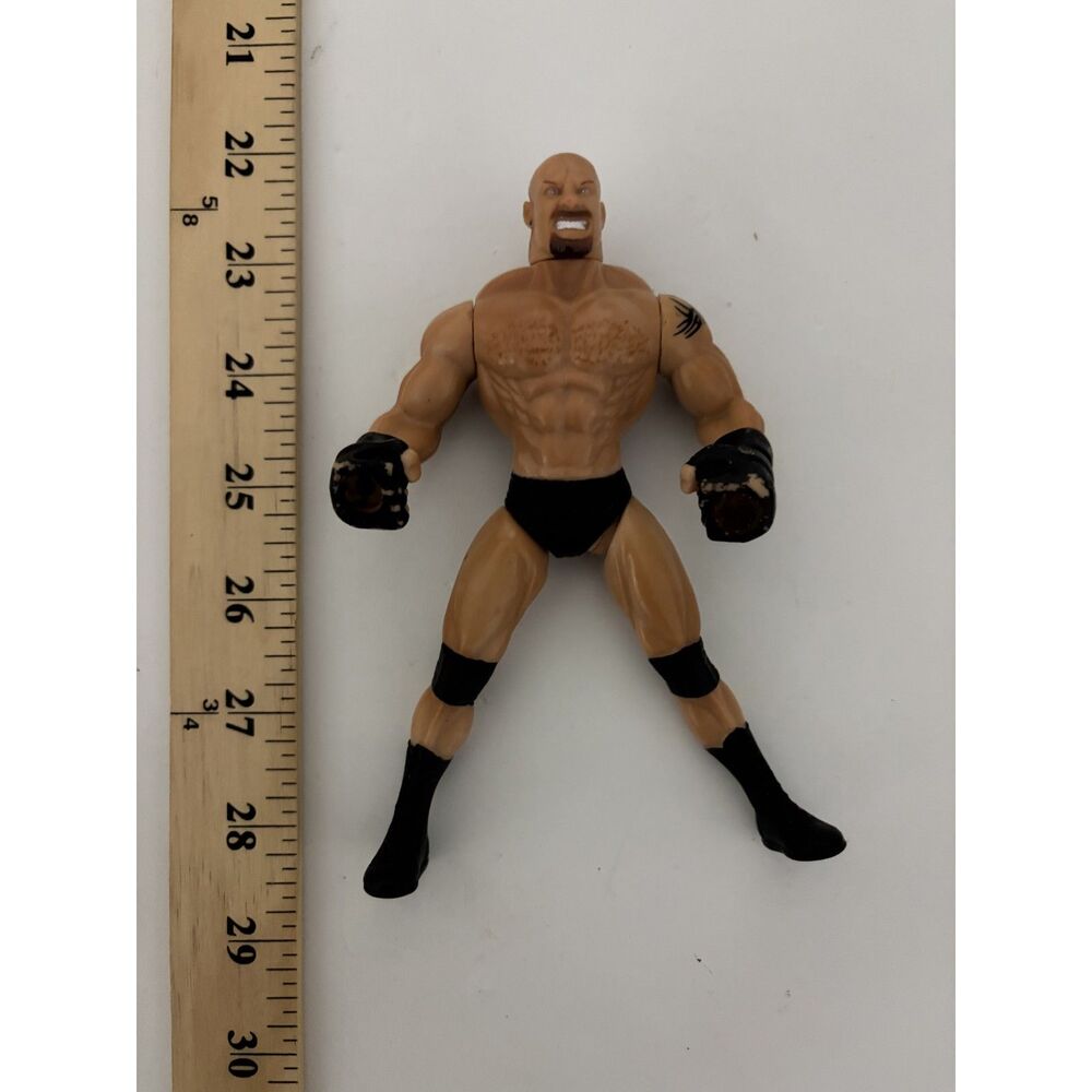 vtg 1999 WCW Bill Goldberg Wrestling action fig by toy biz
